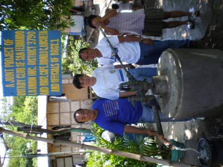 Donation of Deep Well at Brgy1 SFLU.JPG